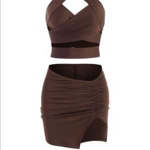 2 piece skirt set ✨